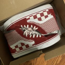 Vans Red Size 9.5