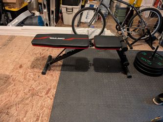 Work out bench porch pickup