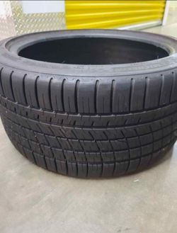 1 Michelin Pilot Sport A/S Tire, 265/35/ZR18