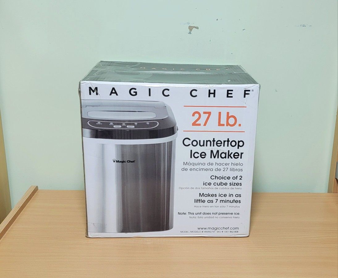 Magic Chef 27 lb. Countertop Ice Maker - NEW!