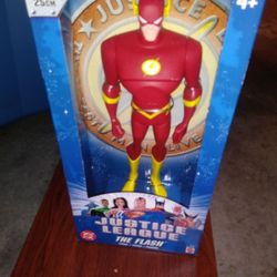 Flash Justice League 2003 Mattel 10" Figure