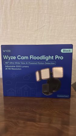 Wyze Cam Floodlight Pro – Black