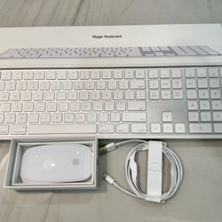 Apple Magic Keyboard With Numeric Keypad+Magic Mouse 2
