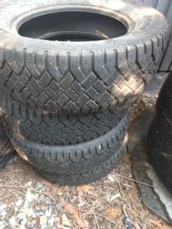 Used , studded tires ,225/60/16