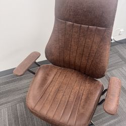 Pottery Barn Leather Office Chair