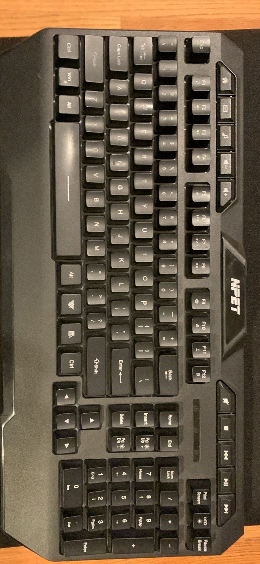 npet keyboard