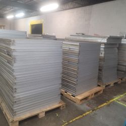 Sharp solar panel.  American made.  Works great.  