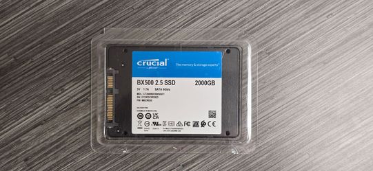 Crucial BX500 2.5 SSD -- 2TB