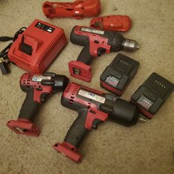 Snap On Impact Wrench 18v  1/2 &3/8 and Hammer Drill 1/2 
