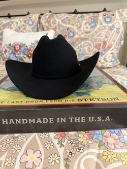 Brand New Black Stetson Hat