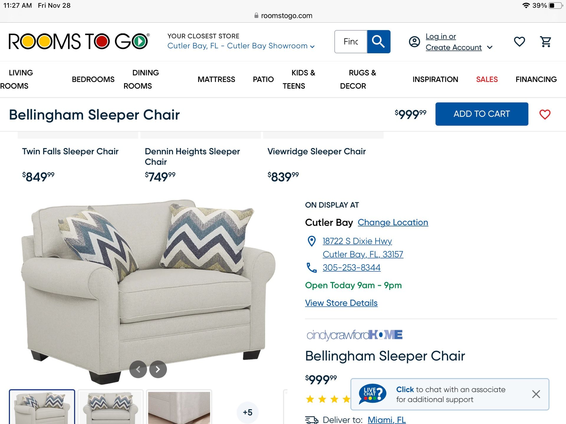 Loveseat Sofa Twin Used 2wice