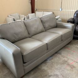 Leather Sofa 