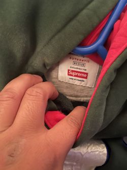 Supreme champion hotsell hoodie fw16