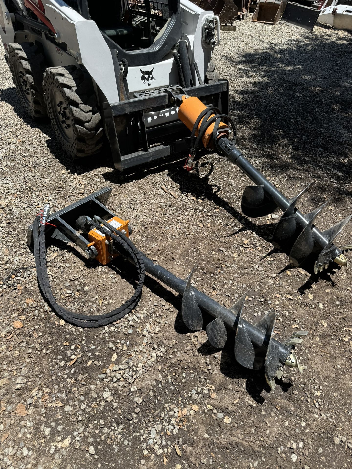 Skid Steer Loader Auger Bobcat Caterpillar John Deere