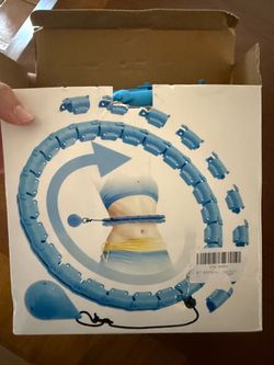 Weighted Hula Circle for Adults Weight Loss, Infinity Fitness Hoop