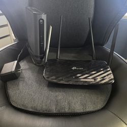 Motorola 3.1 Modem And TP-Link AC1200 Router