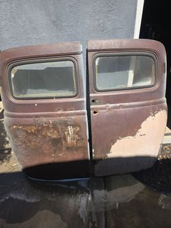 47-54 chevy burban barn doors