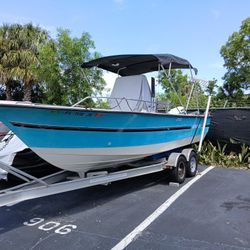 21 Ft Open Fish Center Console