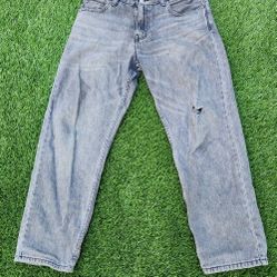 550 30x30 Gray Levi Jeans