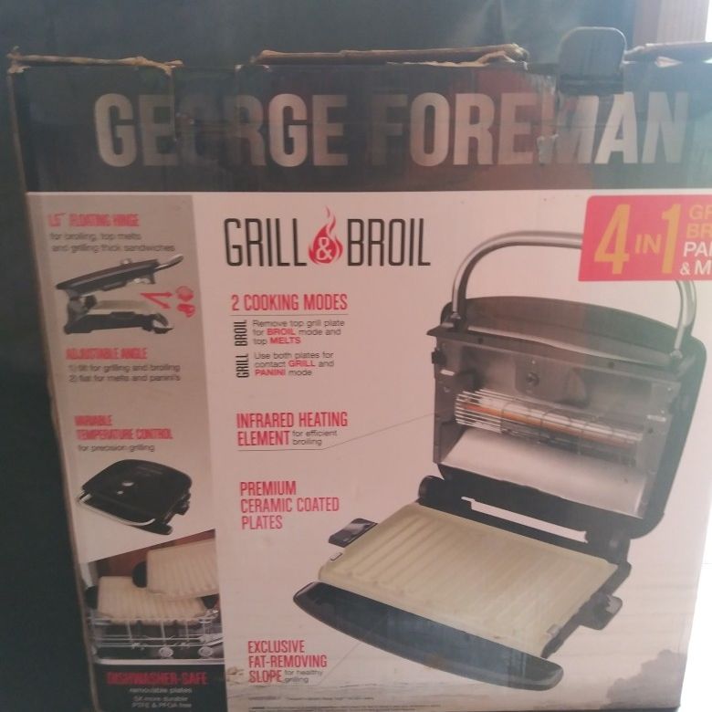 George Foreman Indoor/Outdoor Grill - Boscov's