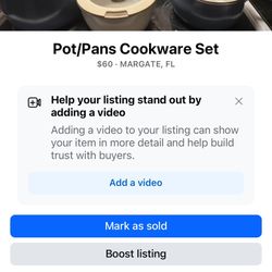 Pots/Pans Set-9 Pieces