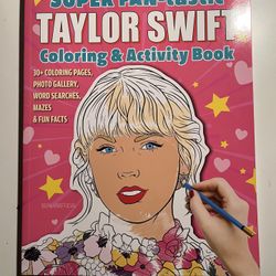Taylor Swift Activity book UNUSED 