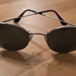 RAY-BAN Men Round Metal Sunglasses