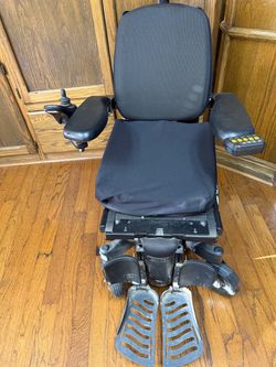 Quickie Power Wheelchair with Joystick Controller