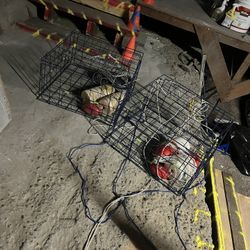 Crab Traps For Sale. $50 Each Or $80 For the pair