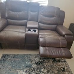 Power Reclining Sofa And Love Seat 