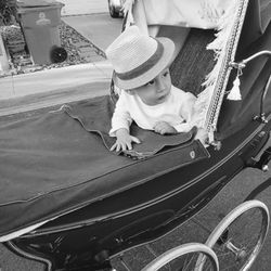 Antique Custom Baby Stroller 