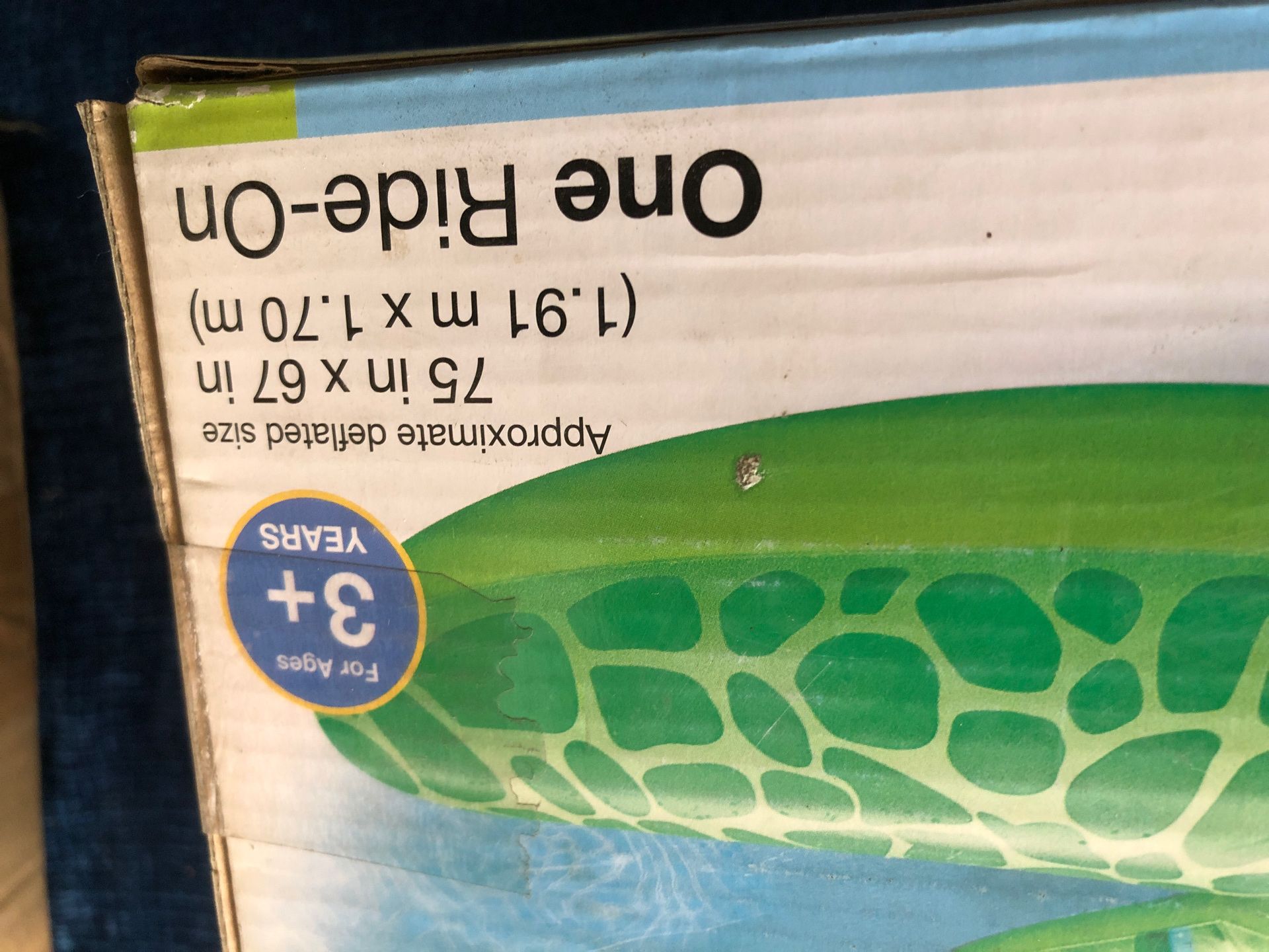 Inflatable floaty