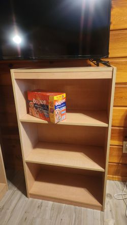 2 bookshelves