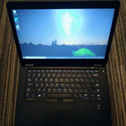 Dell Latitude 14" Pro Grade Laptop Intel Core i7 CPU 16 GB Ram 256 GB SSD Webcam HDMI WiFi Bluetooth Windows 10 Professional 64