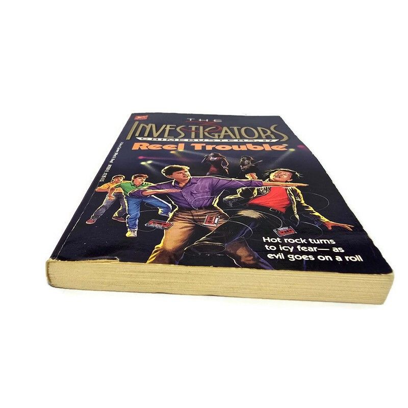 Reel Trouble The 3 Investigators Crimebusters #7 G.H. Stone 1989 Paperback