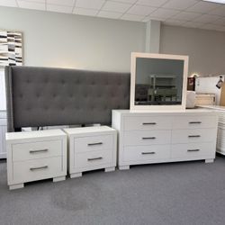King bedroom set (FREE 24H DELIVERY AND SETUP)