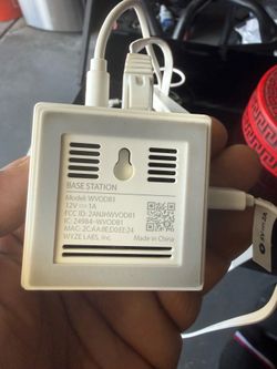 Wyze camera and base station