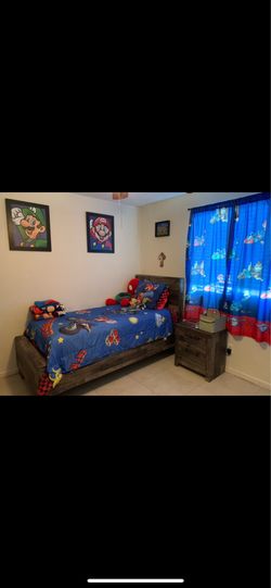 Twin bed