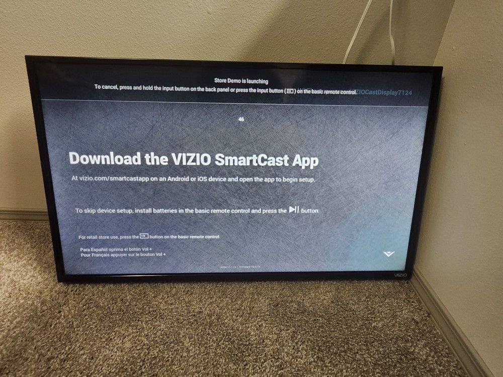 40 Inch VIZIO SMART CAST TV