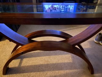 Mesa de centro de madera muy buena