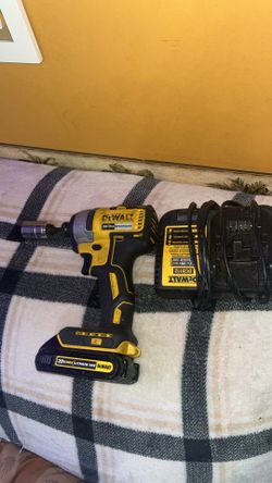 Dewalt Brushless Impact Drill, 1 Battery And Charger
