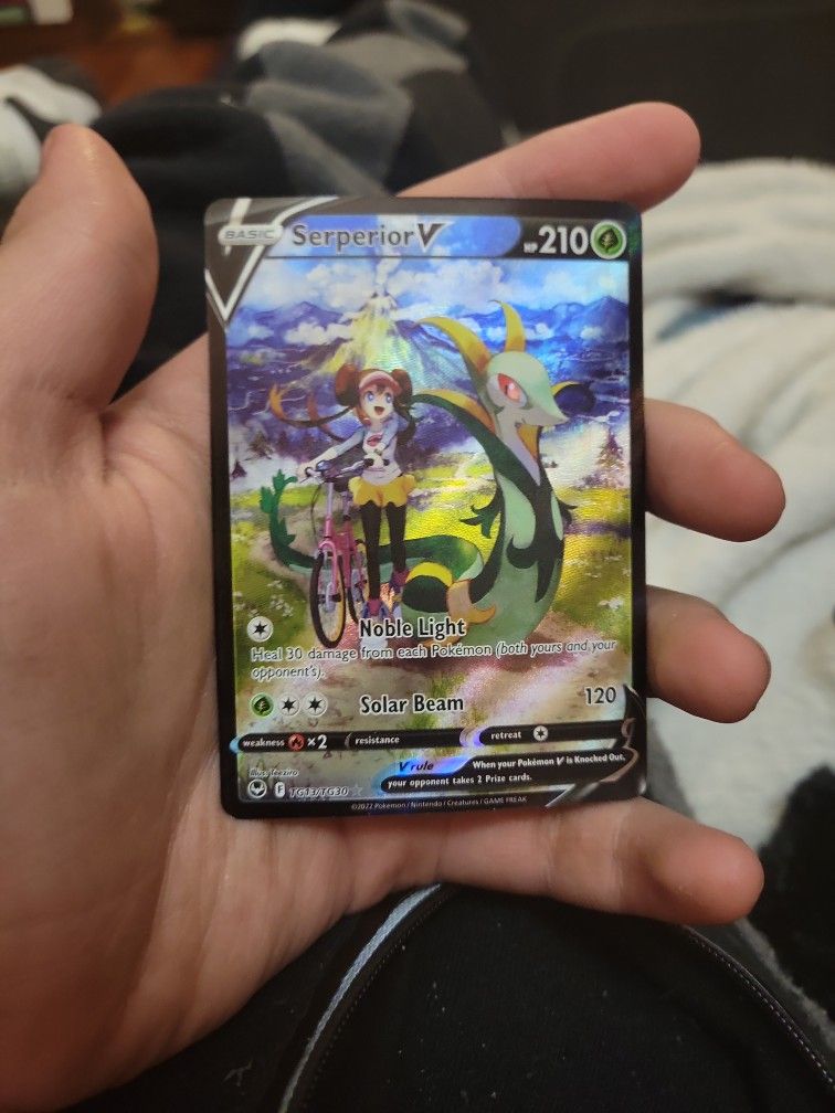 Serperior V Pokemon Card