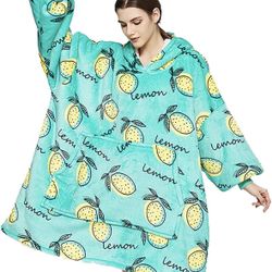 New: Wearable Blanket Hoodie for Adults