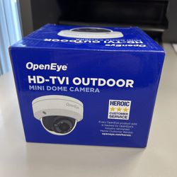 OpenEye 2 MP HD-TVI Outdoor Mini Dome Camera