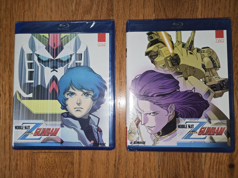 Zeta Gundam BluRay Two Disk Set
