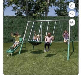 Swing Set With Anchors