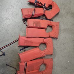 Adult Life Preservers (Set Of 4)