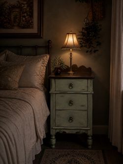 Distressed night stands