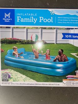 10ft long inflatable pool