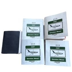 BOEING 737 MANUAL OPERATIONS Lot of 5 1984